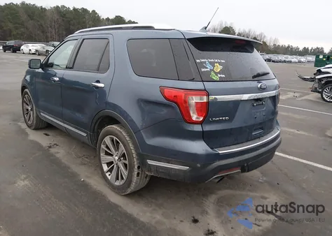 2018 Ford Explorer Limited из США, поврежденный, VIN 1FM5K7FH6JGB26695